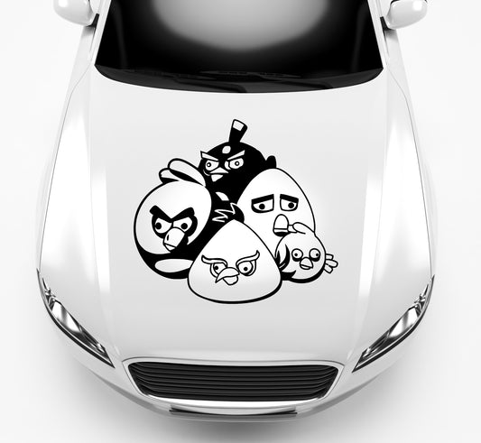 Autoaufkleber Angry Birds