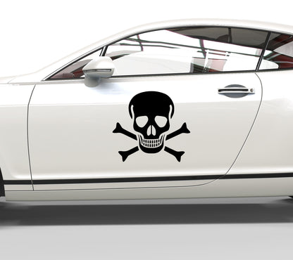 Autoaufkleber Pirat - Totenkopf