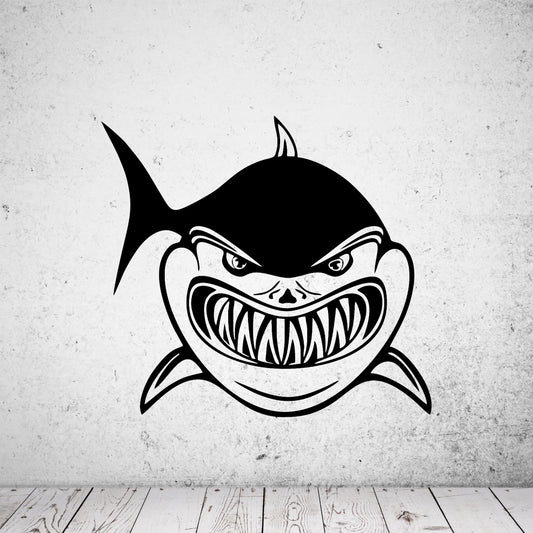 Wandtattoo Haifisch