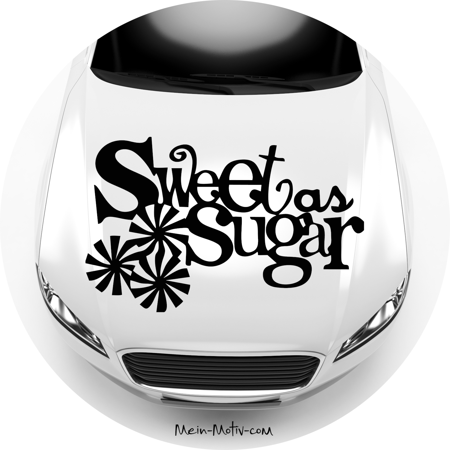 Autoaufkleber Sweet as Sugar