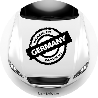 Autoaufkleber Made in Germany