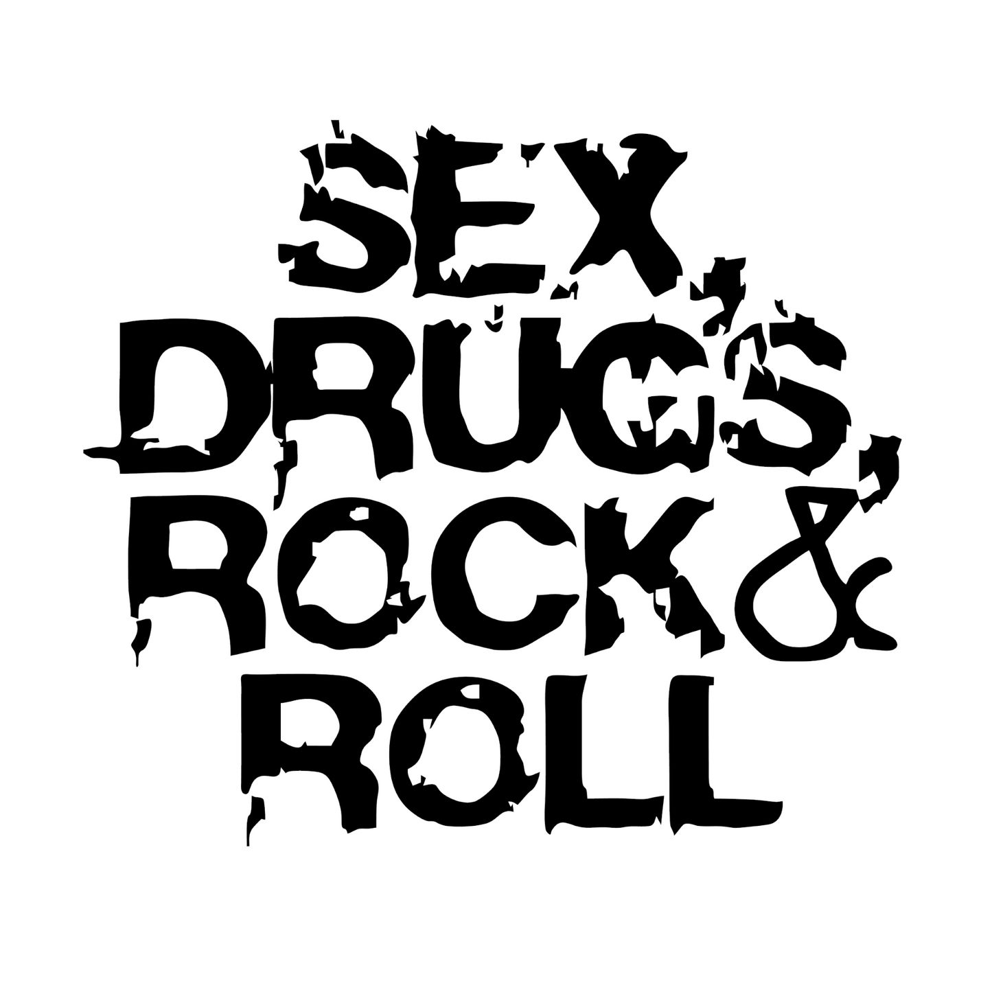 Autoaufkleber Sex Drugs Rock & Roll