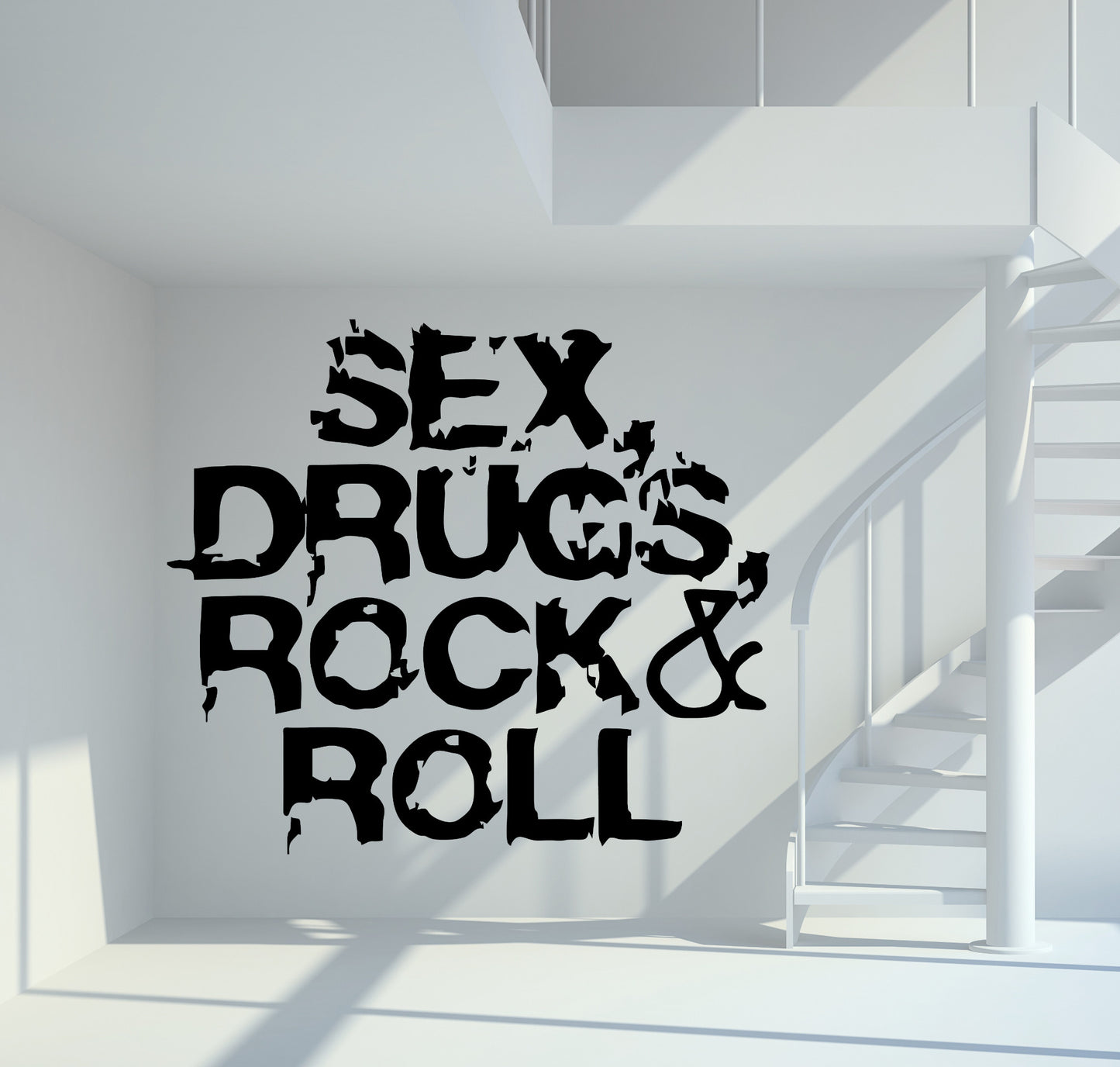 Wandtattoo Sex Drugs Rock & Roll