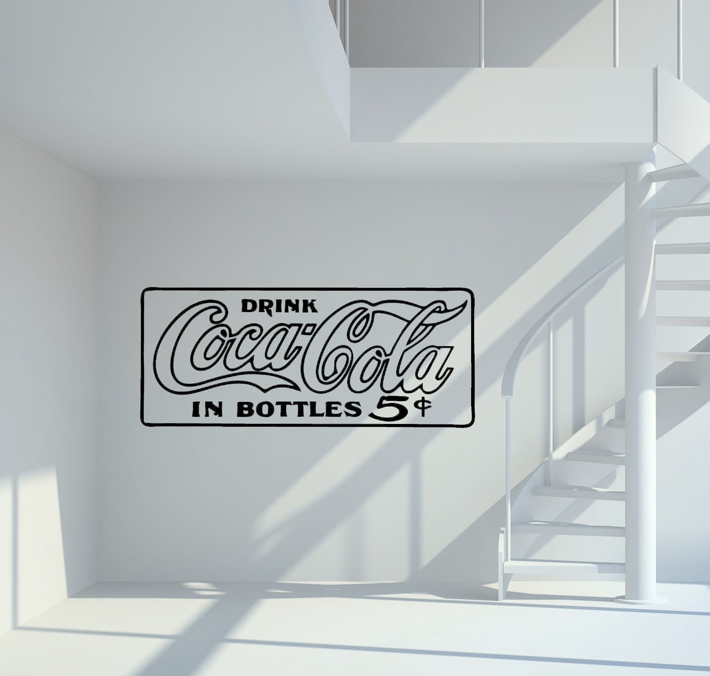 Wandtattoo Coca Cola 5 Cent