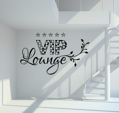 Wandtattoo VIP Lounge mit Sternen