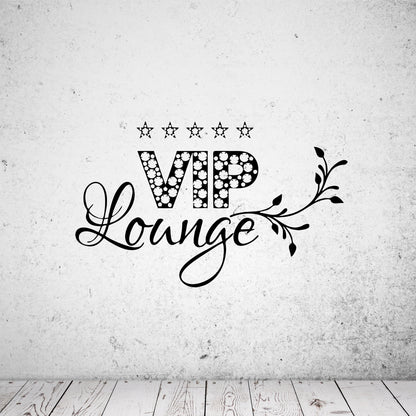 Wandtattoo VIP Lounge mit Sternen