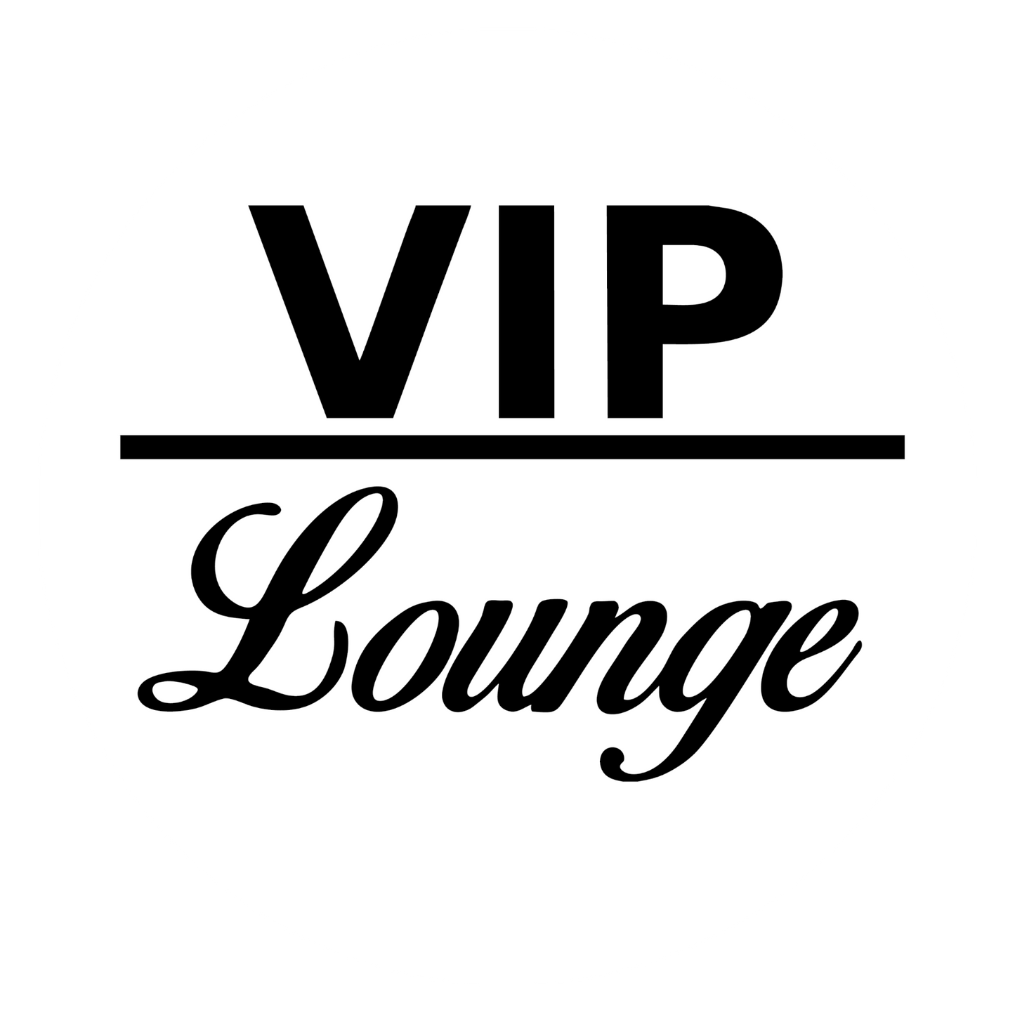 Autoaufkleber VIP Lounge