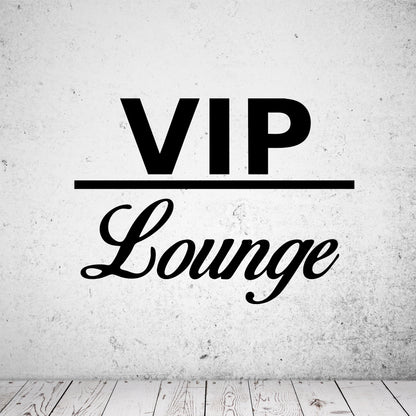 Wandtattoo VIP Lounge