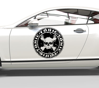 Autoaufkleber Toxic