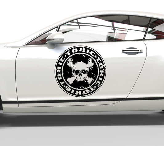 Autoaufkleber Toxic