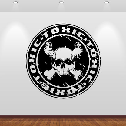 Wandtattoo Toxic