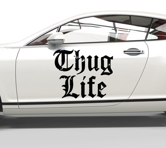 Autoaufkleber Thug Life