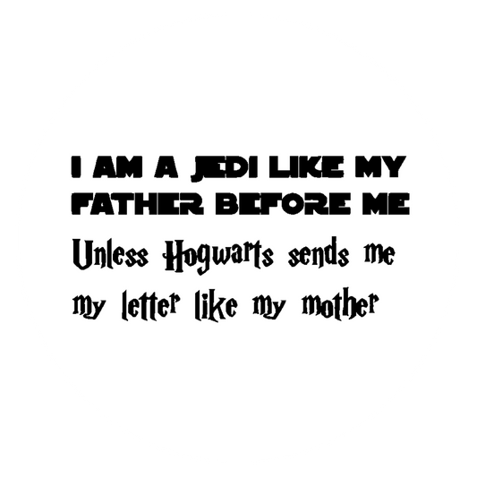 Wandtattoo I am a Jedi