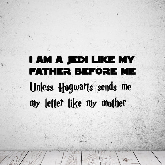 Wandtattoo I am a Jedi