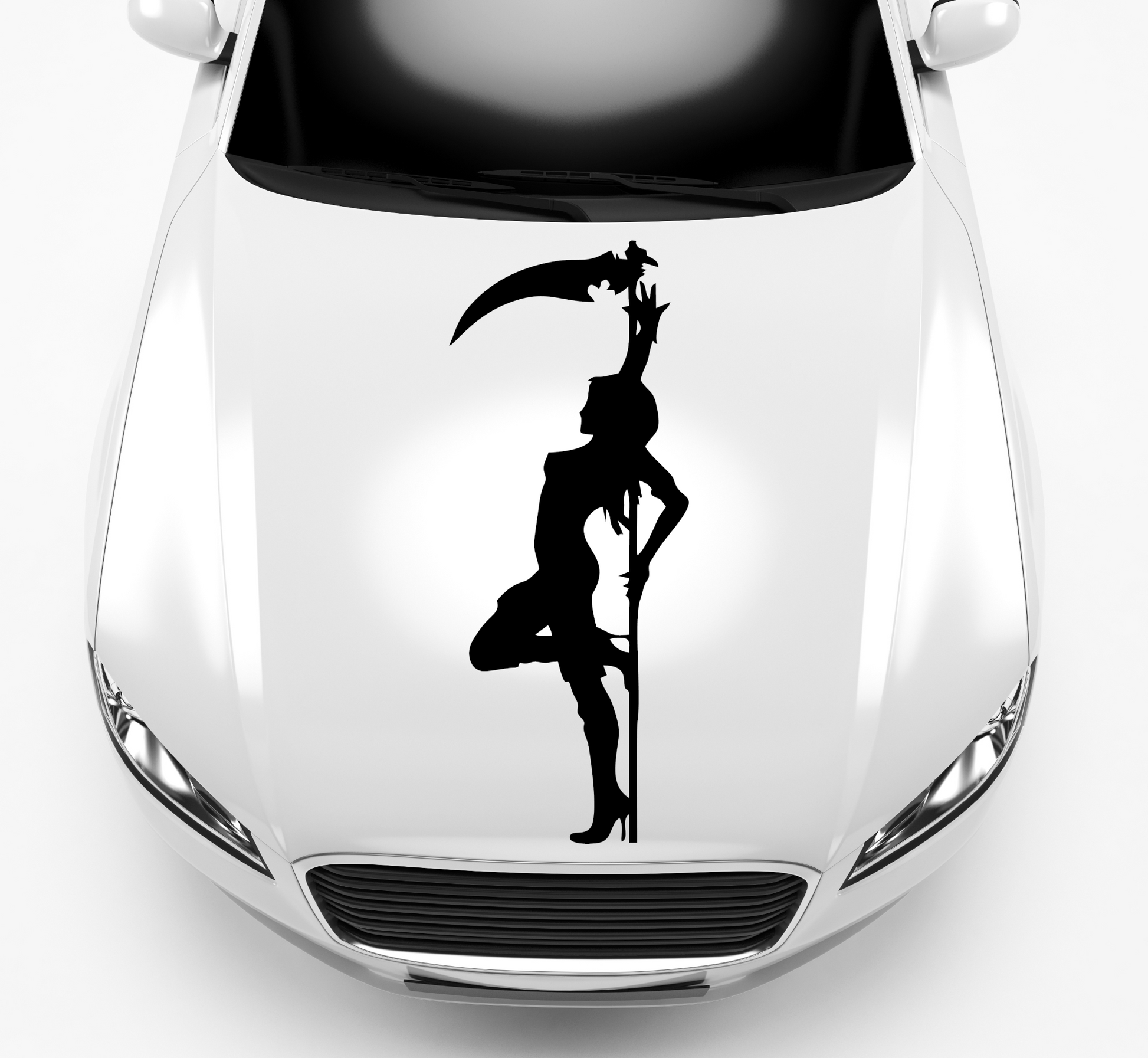 Autoaufkleber Sexy Reaper