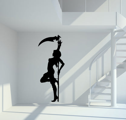Wandtattoo Sexy Reaper