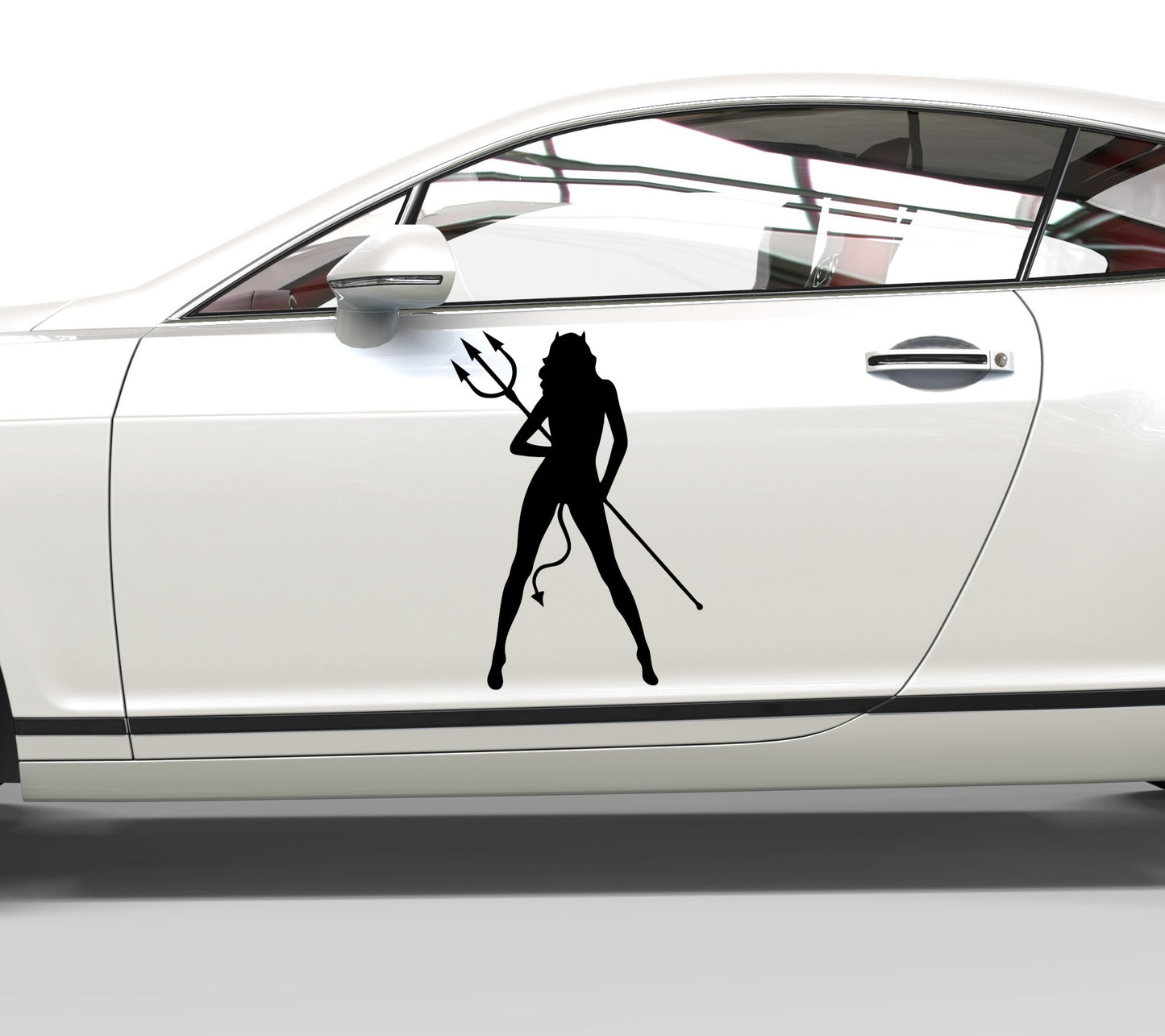 Autoaufkleber Sexy Devil Woman