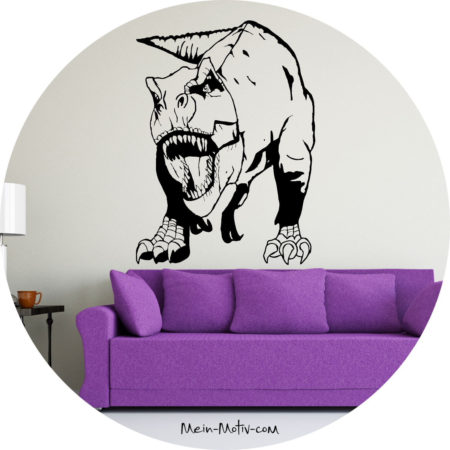 Wandtattoo Dinosaurier T-Rex