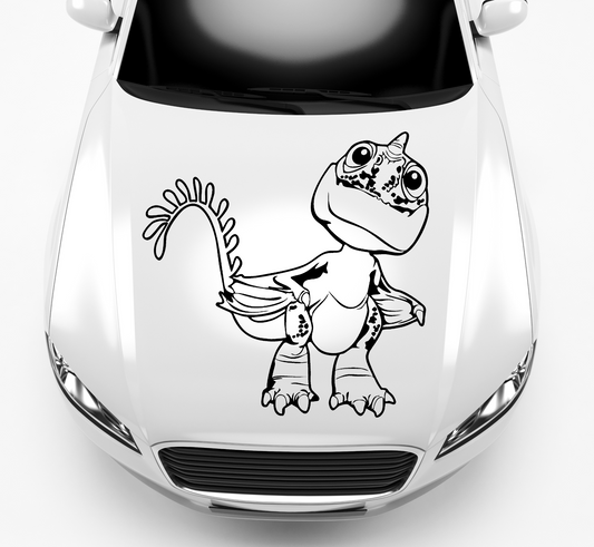 Autoaufkleber Drachenbaby