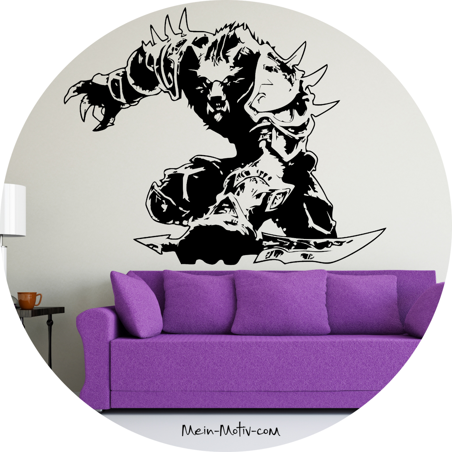 Wandtattoo World of Warcraft - Worgen