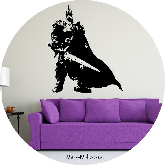 Wandtattoo World of Warcraft - Lich King