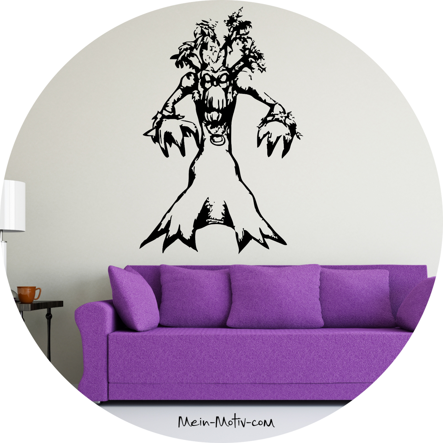 Wandtattoo World of Warcraft Baum Druide