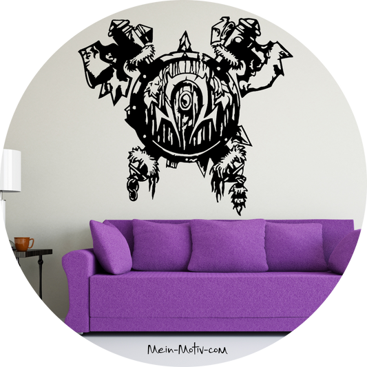 Wandtattoo World of Warcraft - Horde Wappen