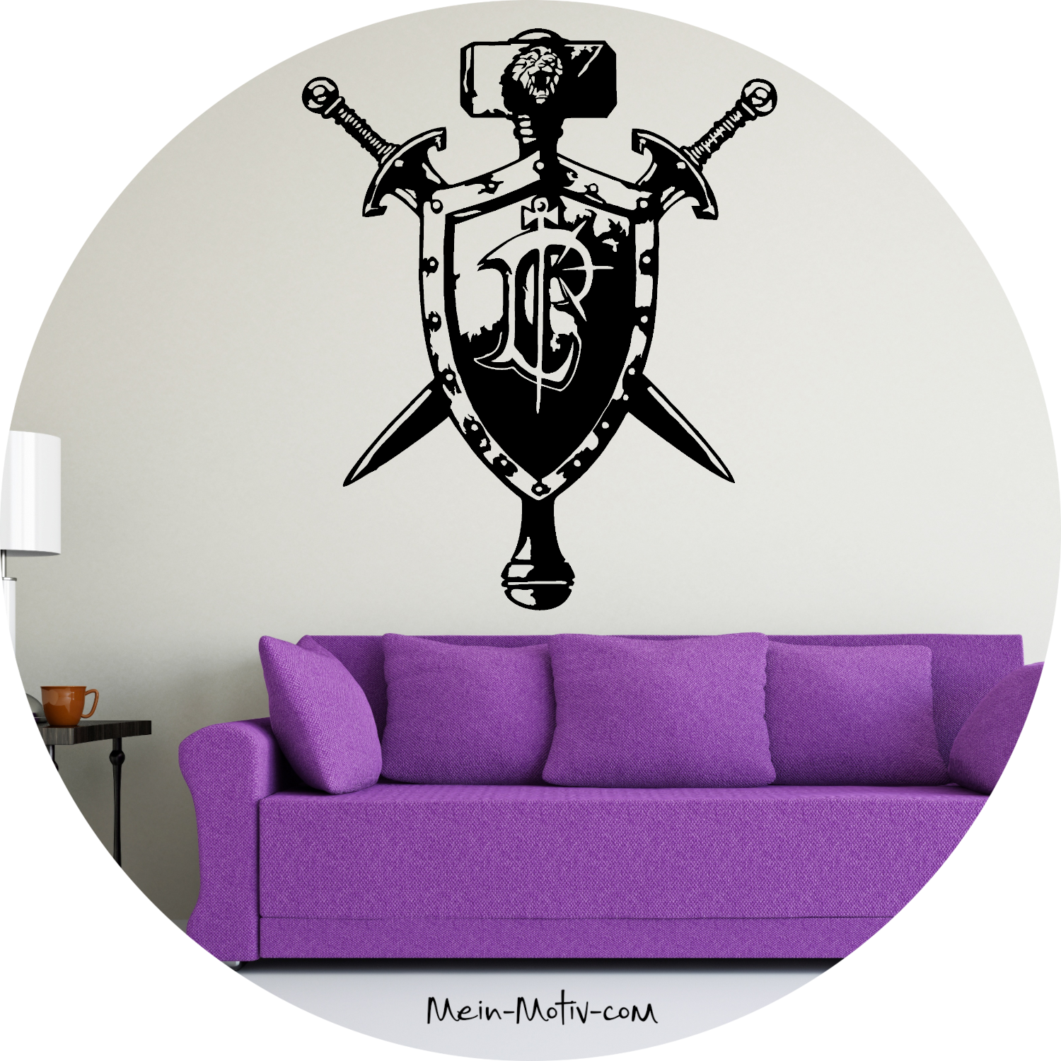 Wandtattoo World of Warcraft - Wappen von Lordaeron