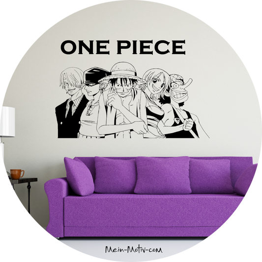 Wandtattoo One Piece