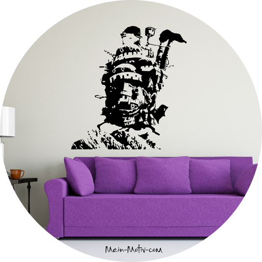 Wandtattoo Das wandelnde Schloss