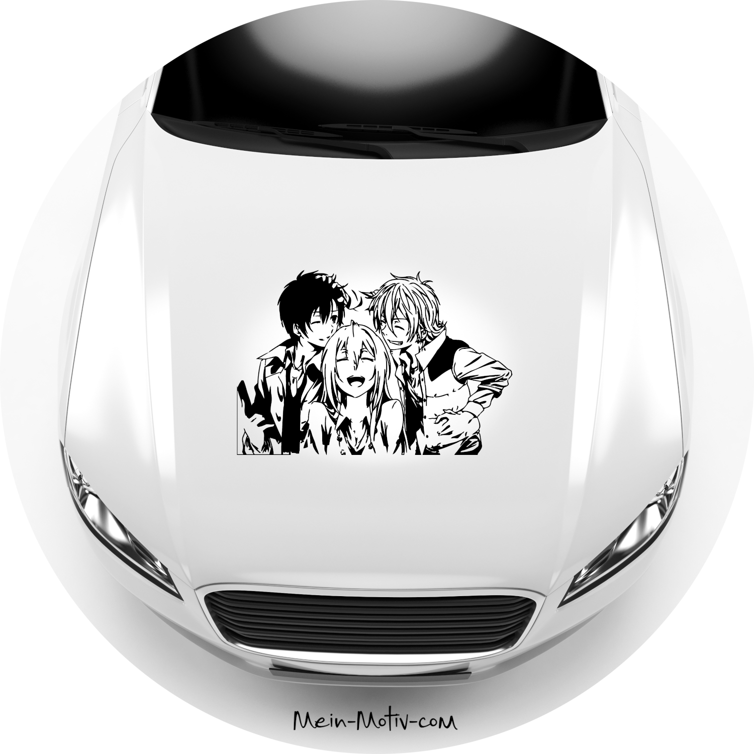 Autoaufkleber Zetsuen no Tempest