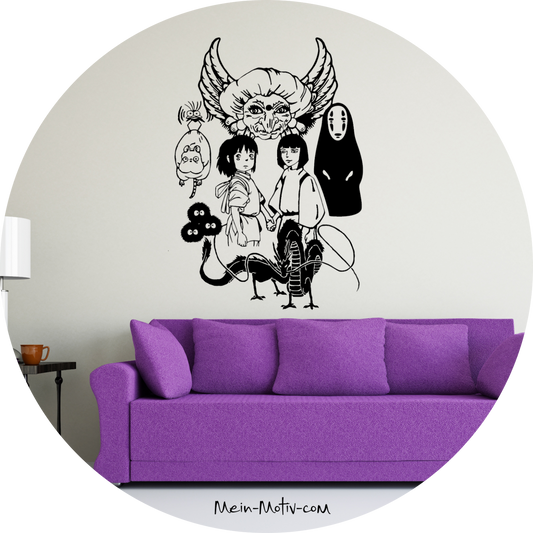 Wandtattoo Chihiros Reise ins Zauberland