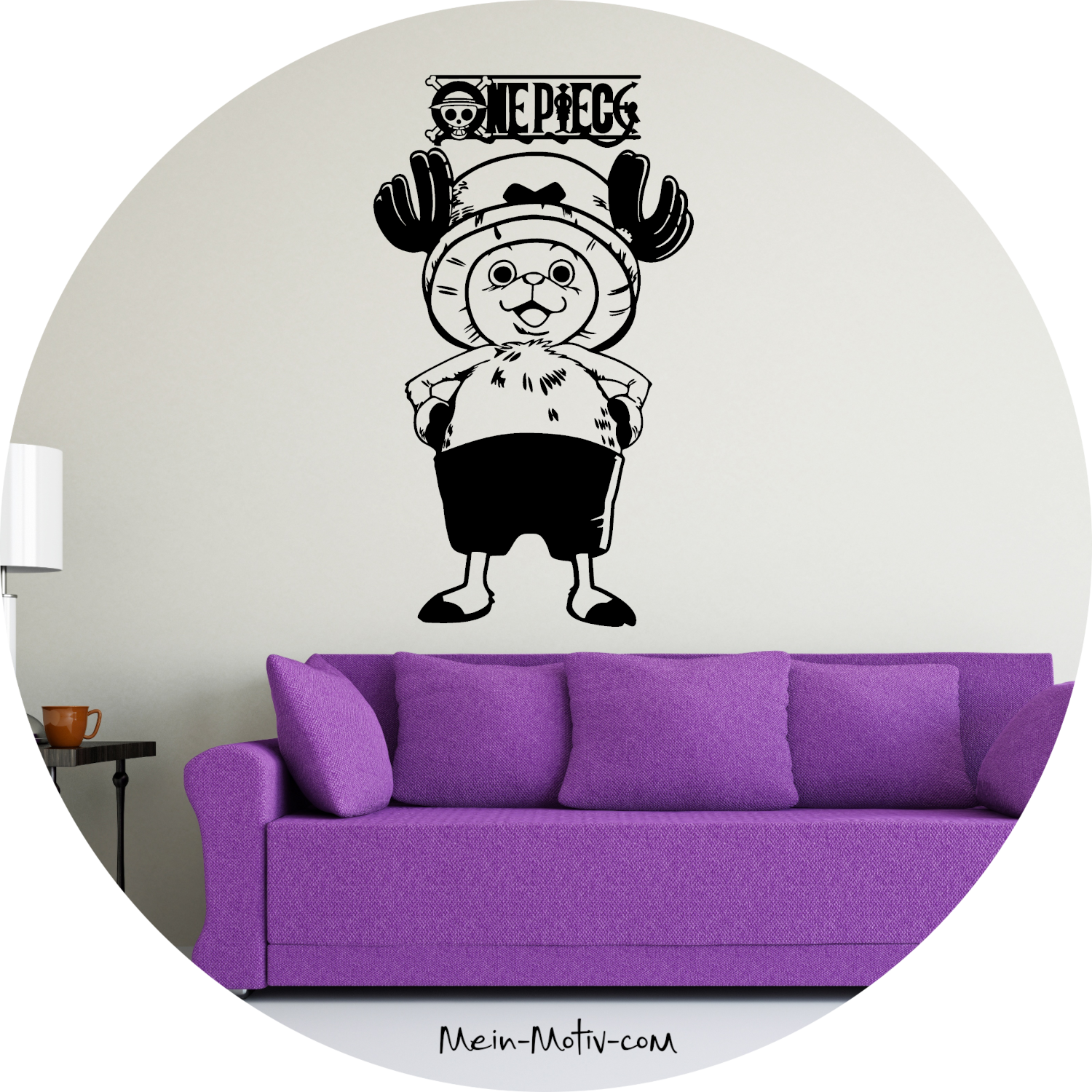 Wandtattoo One Piece on Top Tony Tony Chopper