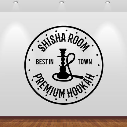 Wandtattoo Shisha Room