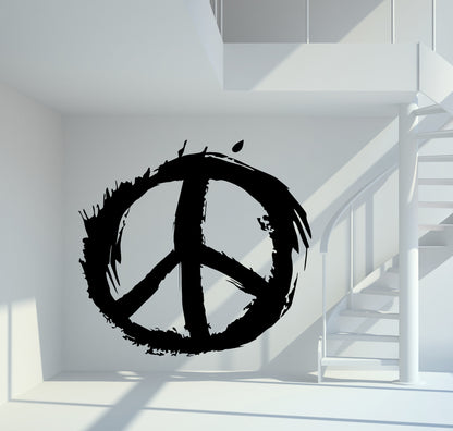 Wandtattoo Peace Love