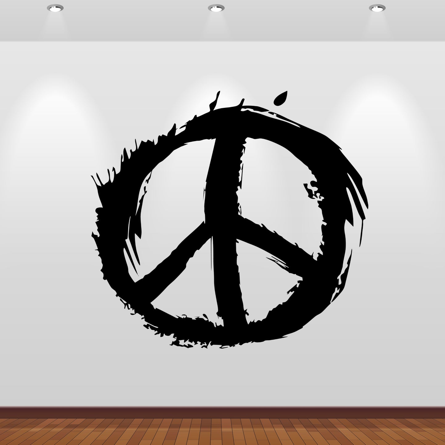 Wandtattoo Peace Love