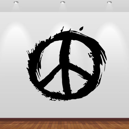 Wandtattoo Peace Love
