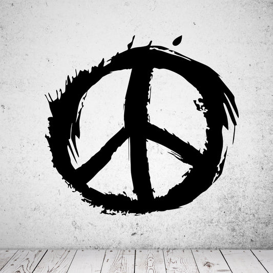Wandtattoo Peace Love
