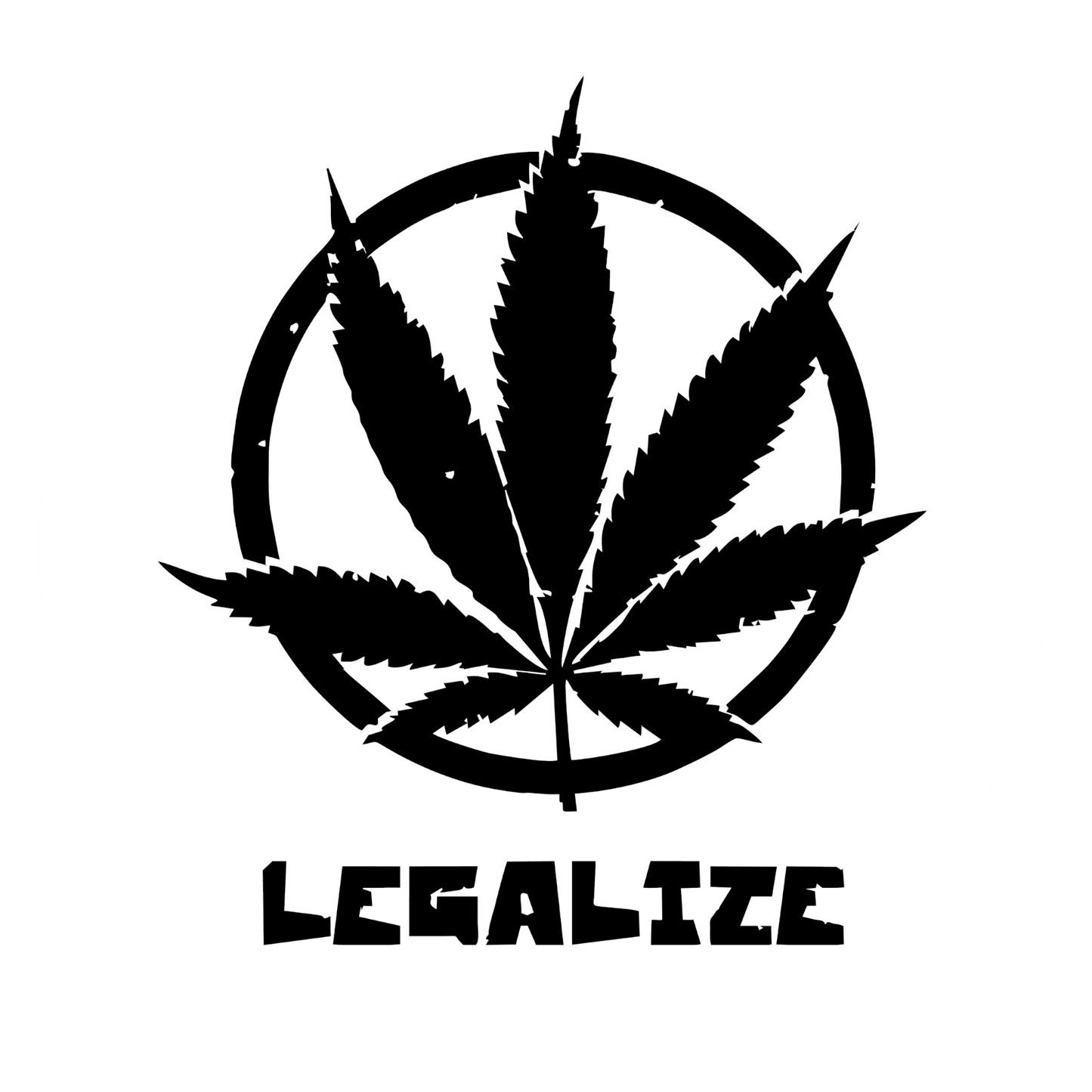 Wandtattoo Legalize Cannabis