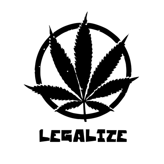 Wandtattoo Legalize Cannabis