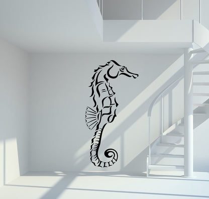 Wandtattoo Seepferdchen