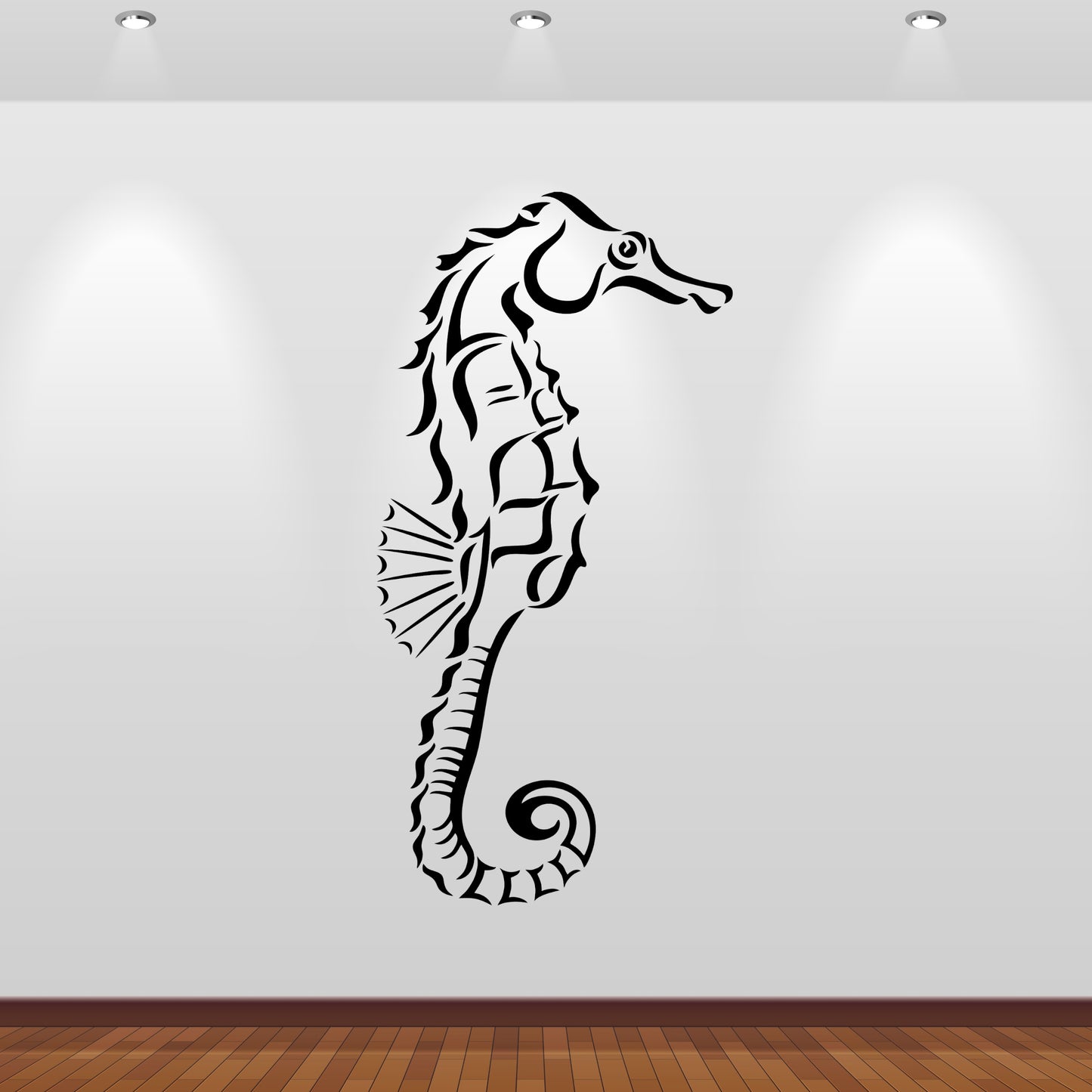 Wandtattoo Seepferdchen