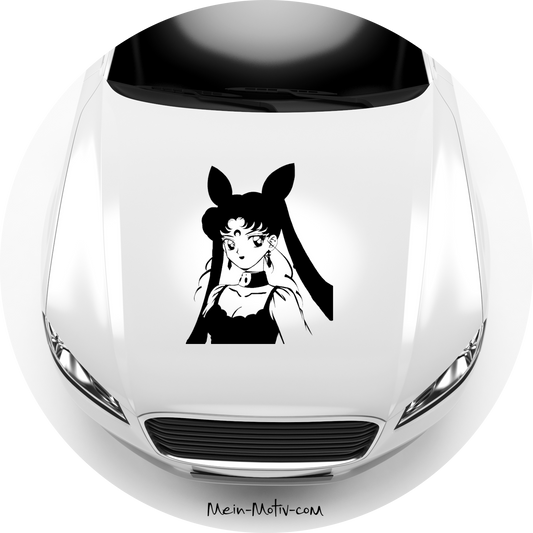Autoaufkleber Chibiusa