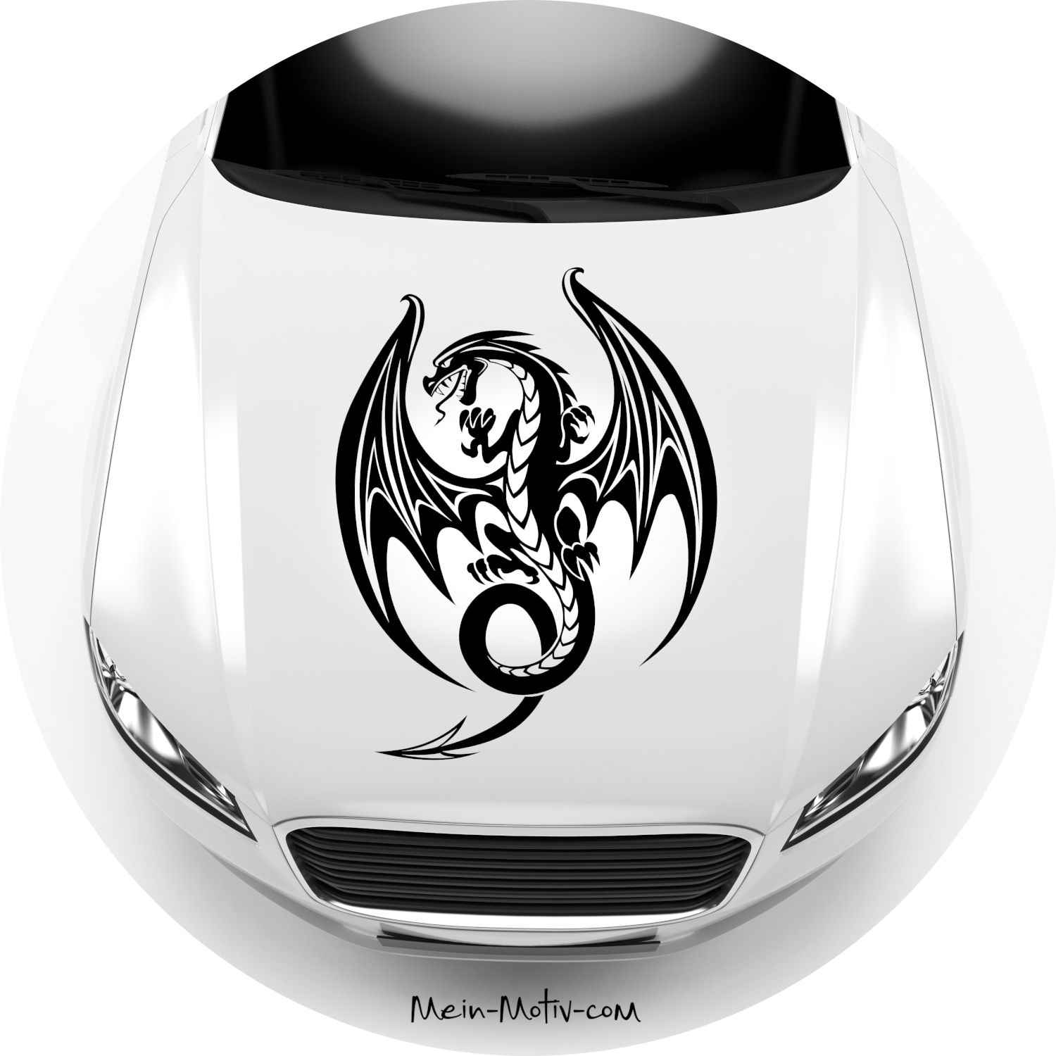 Autoaufkleber Drache