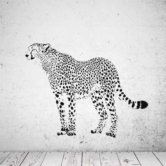 Wandtattoo Gepard