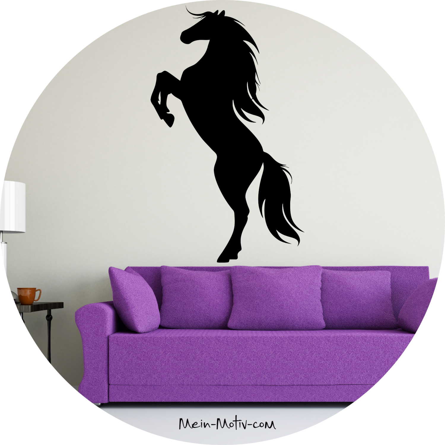 Wandtattoo Mustang
