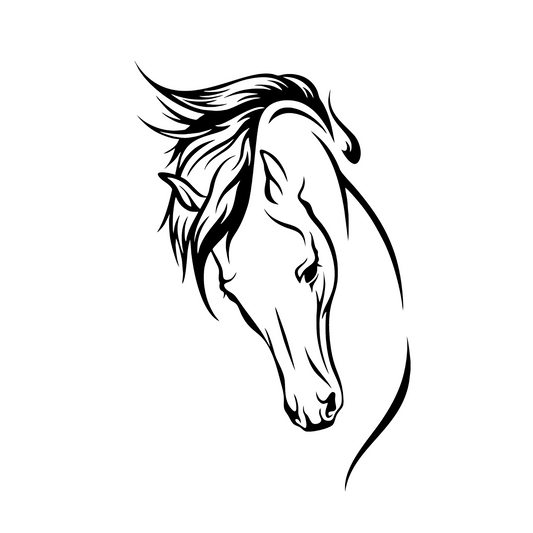 Wandtattoo Pferd