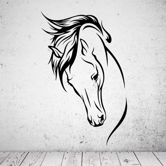 Wandtattoo Pferd