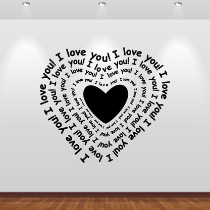 Wandtattoo Love You