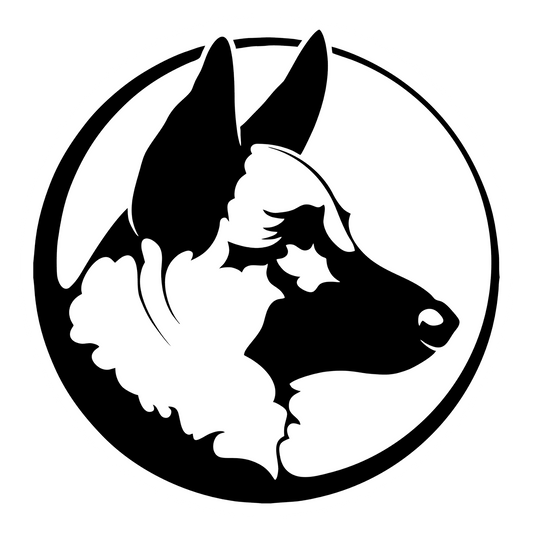 Wandtattoo Schäferhund